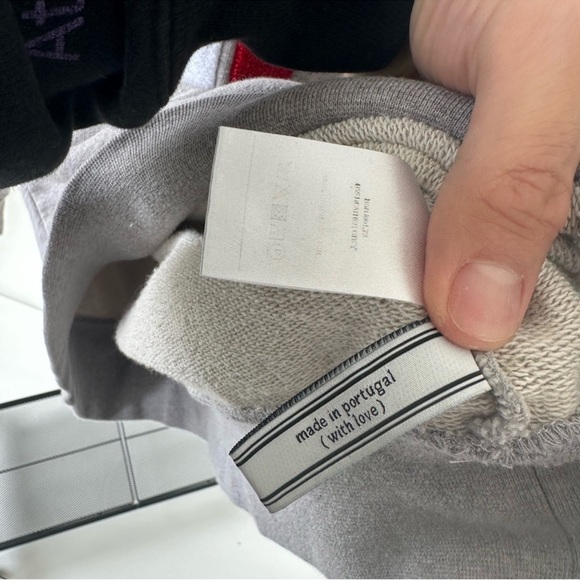 Ami Alexandre Mattiussi Gray Crewneck Sweater with Logo - Picture 6 of 6